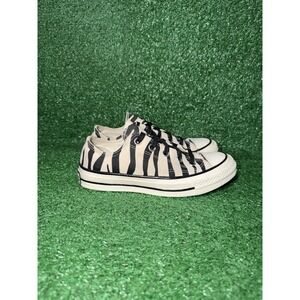 Converse Chuck 70 Low OX Womens Size 5.5 Black White Casual Skate Shoes Sneakers